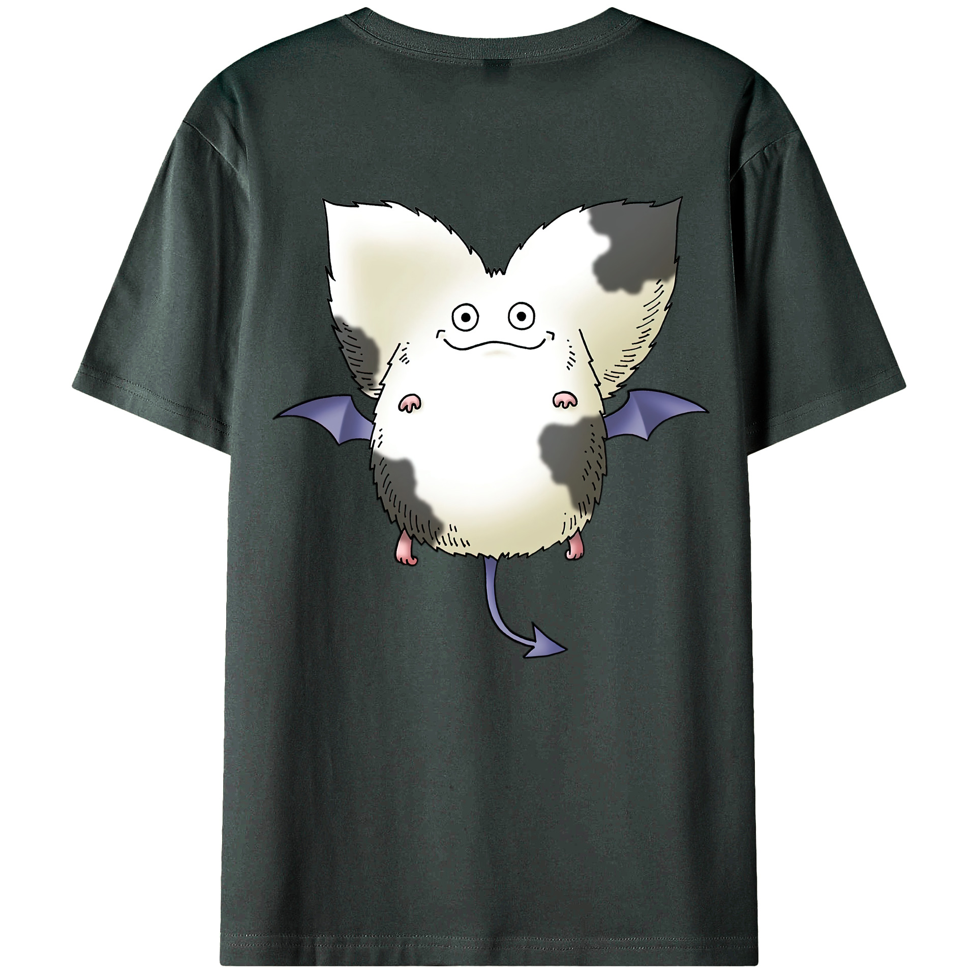 （画像用） ドラゴンクエスト Doragon Kuesuto Dragon Quest 綿100％ メンズ半袖Tシャツ（バックプリント） 通気性